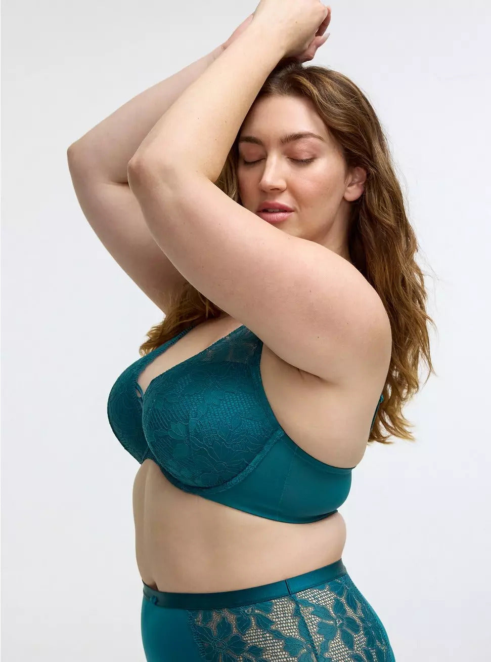 XO Push-Up Plunge Ava Lace Bra