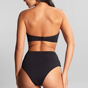 Alternative view of Panache Spirit High Waist Brazilian Bikini Bottoms - Black