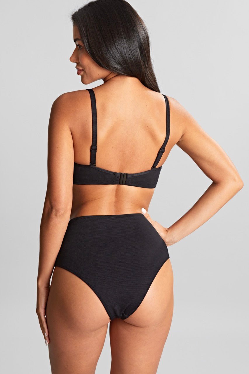 Panache Spirit Ella Twist Bandeau Bikini Top - Black - Image 4