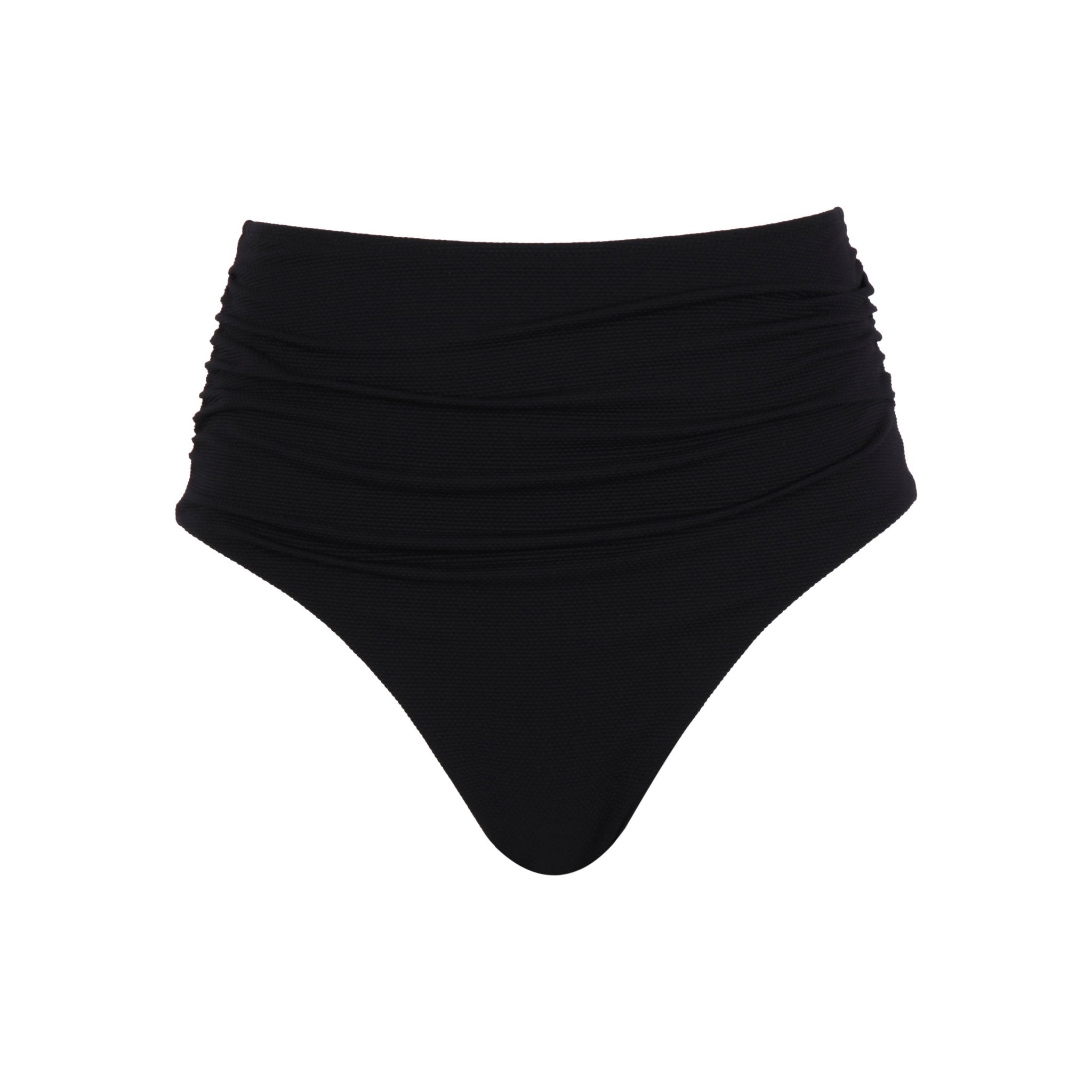Panache Spirit High Waist Brazilian Bikini Bottoms - Black - Image 4