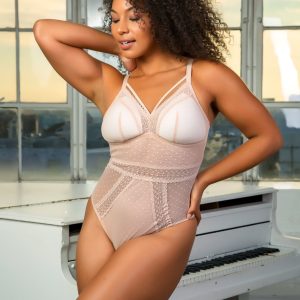 Parfait Mia Dot Bodysuit - Cameo Rose | Final Sale