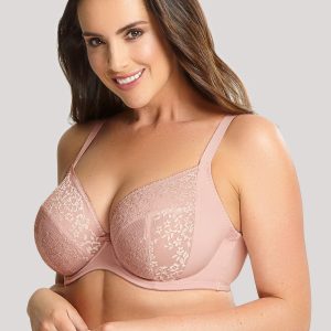 Sculptresse by Panache Roxie Plunge Bra - Misty Rose | Final Sale