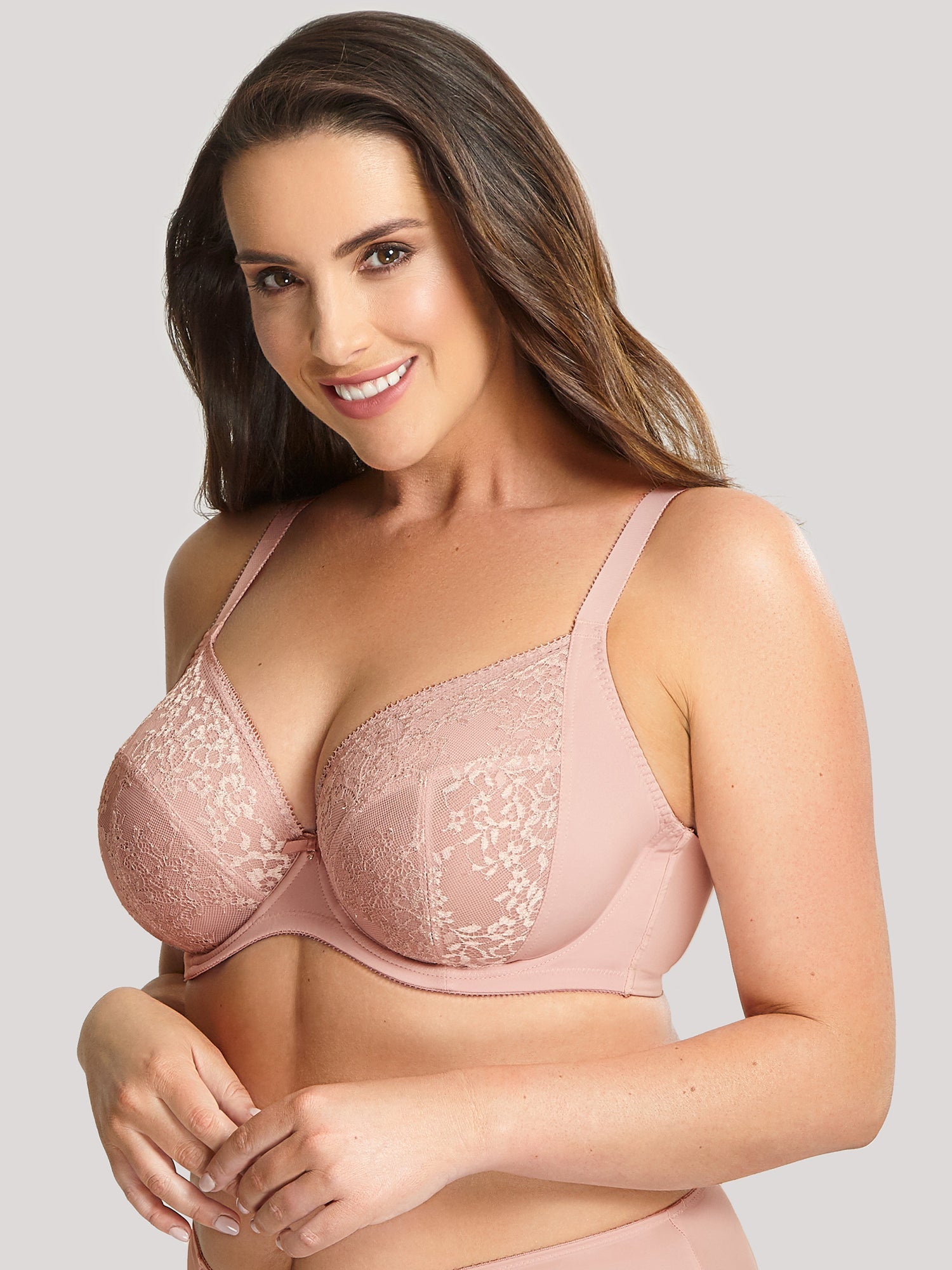 Sculptresse by Panache Roxie Plunge Bra - Misty Rose | Final Sale